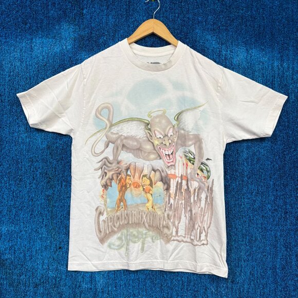 Travis Scott Circus Maximus Utopia 2024 World Tour Rap Tee M - Picture 1 of 4